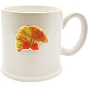 Tankard Embossed Croissant Mug