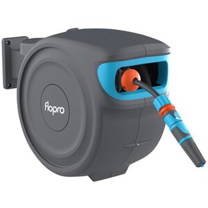 Flopro Auto Rewind Wall Mounted Reel + 20M Of Hose