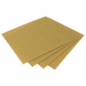 Faithfull Glasspaper Sanding Sheets 230 X 280mm Grade 0 180G (25)
