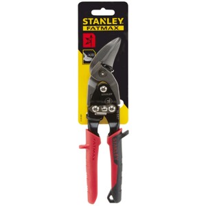 Stanley Tools Red Offset Aviation Snip Left Cut 250mm (10in) - MPN 2-14-567