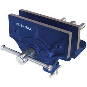 Faithfull Woodcraft Vice 150mm (6In) - Clamp Mount
