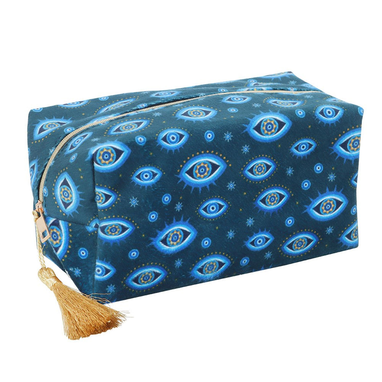 Something Different All Seeing Eye Toiletry Bag - Blue