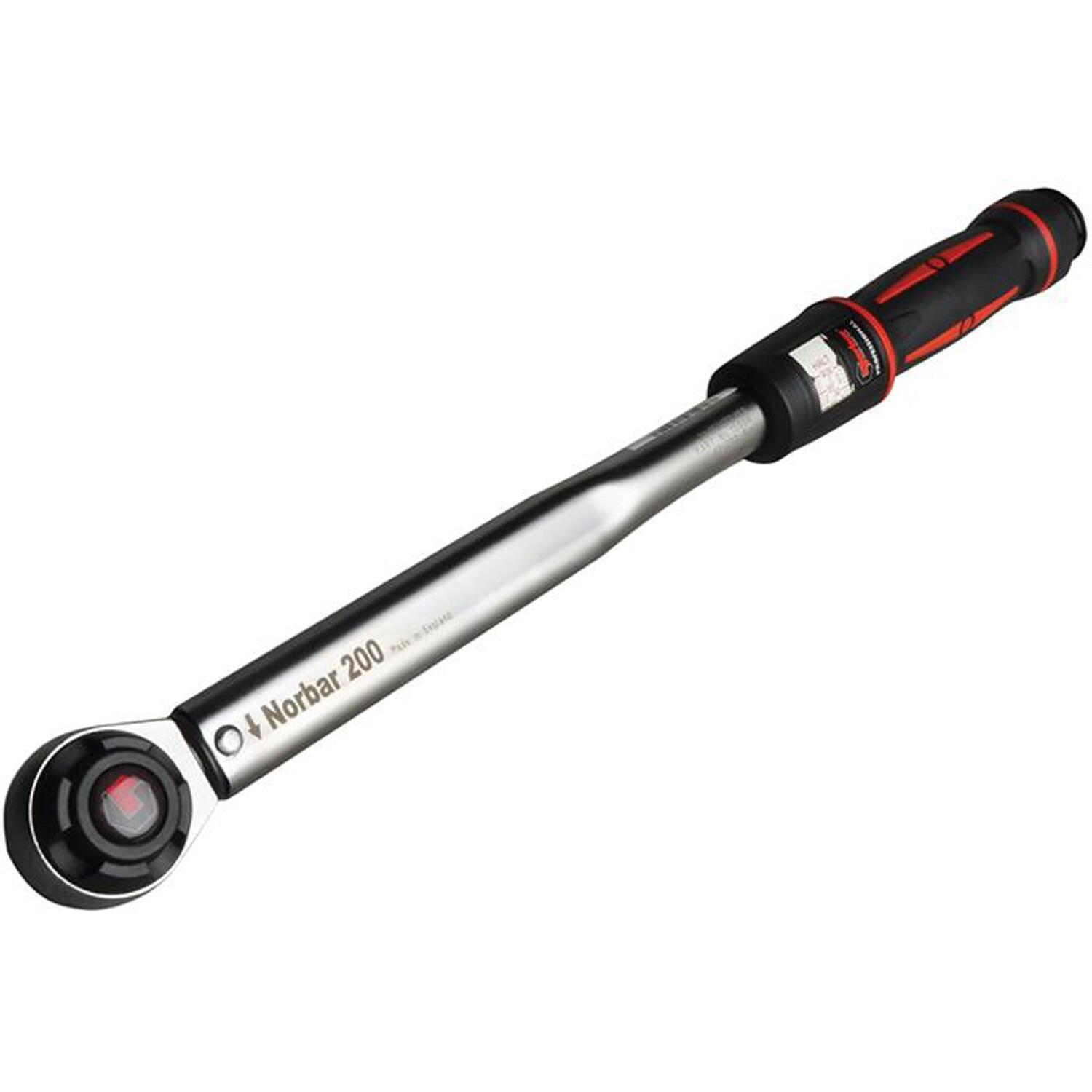 Norbar Pro 200 Adjustable Mushroom Head Torque Wrench 1/2In Drive 40-200Nm NOR15 - Image 12