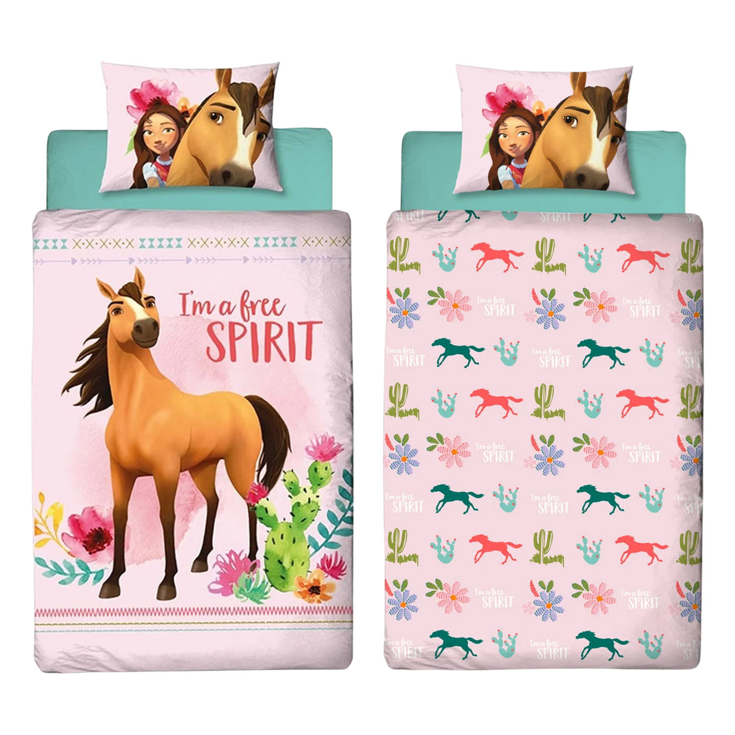 Spirit Reversible Duvet Set - Multicoloured