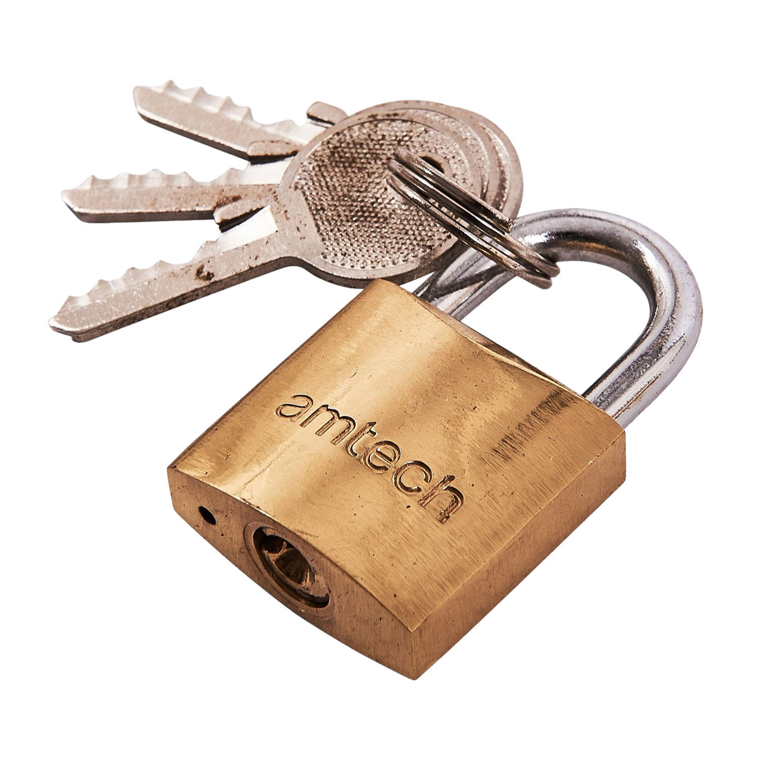 Amtech Brass Padlock 25Mm - One Colour