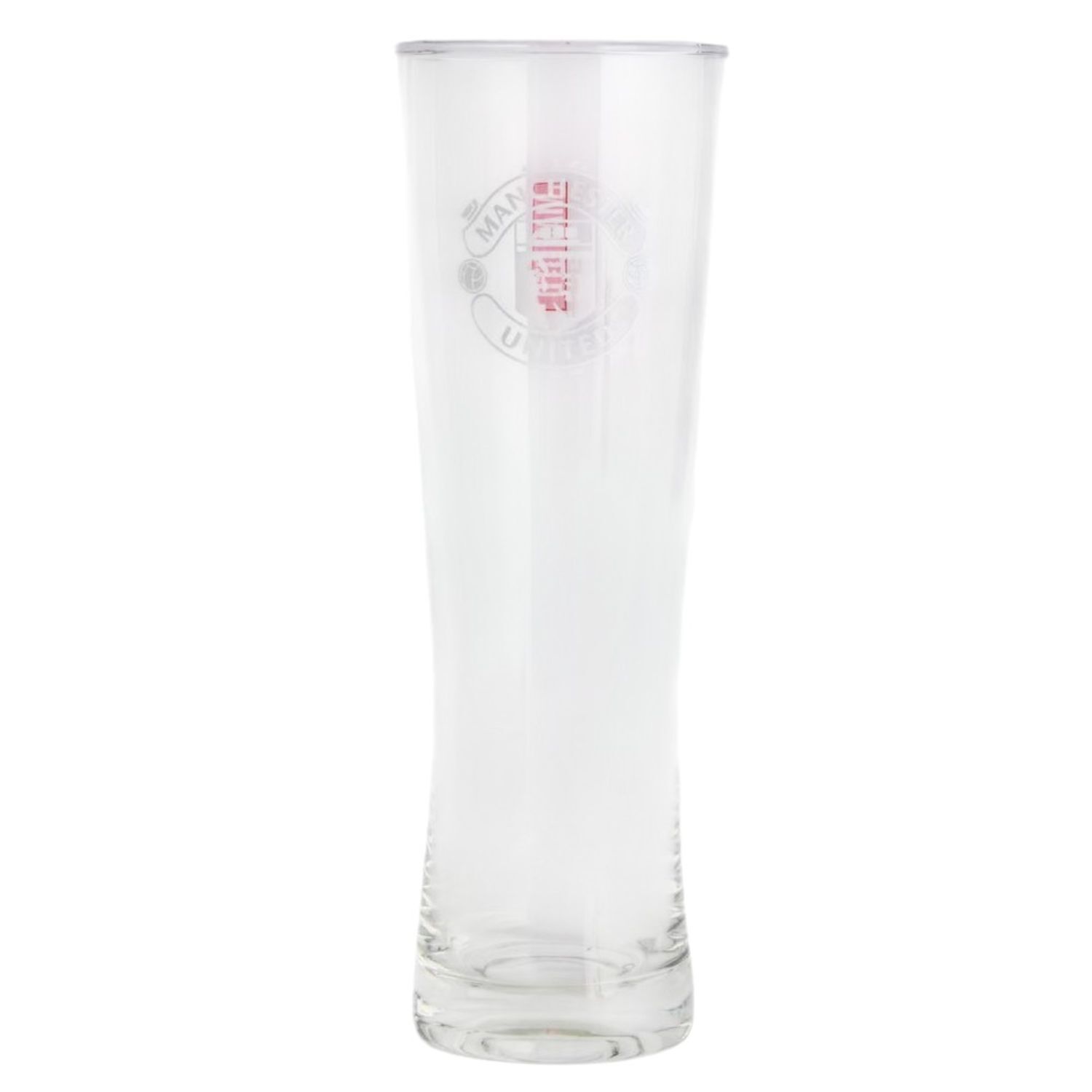Manchester United Fc Unisex Clear Crest 570Ml Beer Glass In - Image 2