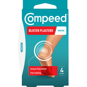 Pack of 4 Compeed Medium Blister Plasters
