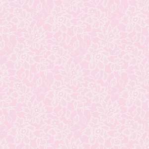 Chantilly Lace Wallpaper in Pink