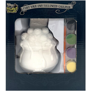Paint Your Own Halloween Cauldron Kit