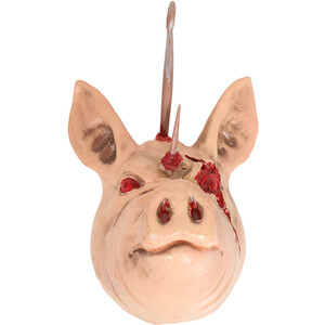 Pig Head Hanging Decoration