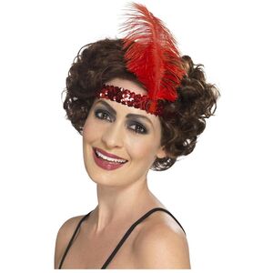 Smiffys Flapper Feather Costume Headband