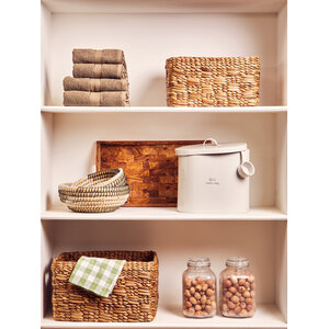 Lidi Set Of 3 Baskets With Black And White Detail