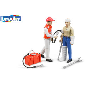 Bruder bworld Ambulance Detailed Vehicle & Playset Model