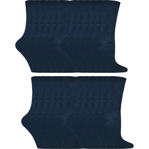 Sock Snob 24 Multipack Cotton Rich Socks for Boys & Girls shot 16333649