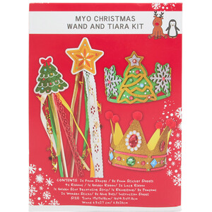 Make Your Own Christmas Wand and Tiara Kit