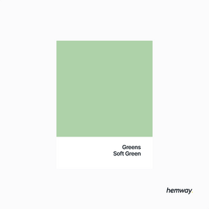 Hemway Chalk Paint Flat Matt Soft Green 1L