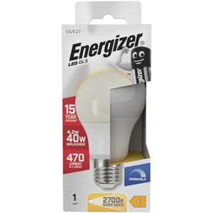 Energizer ES/E27 LED GLS Bulb