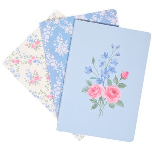 Set of 3 English Countryside Notebooks