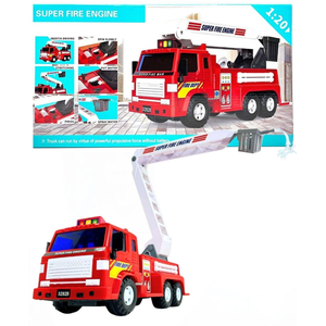 Big Daddy Fire Engine Toy With Extendable Ladder