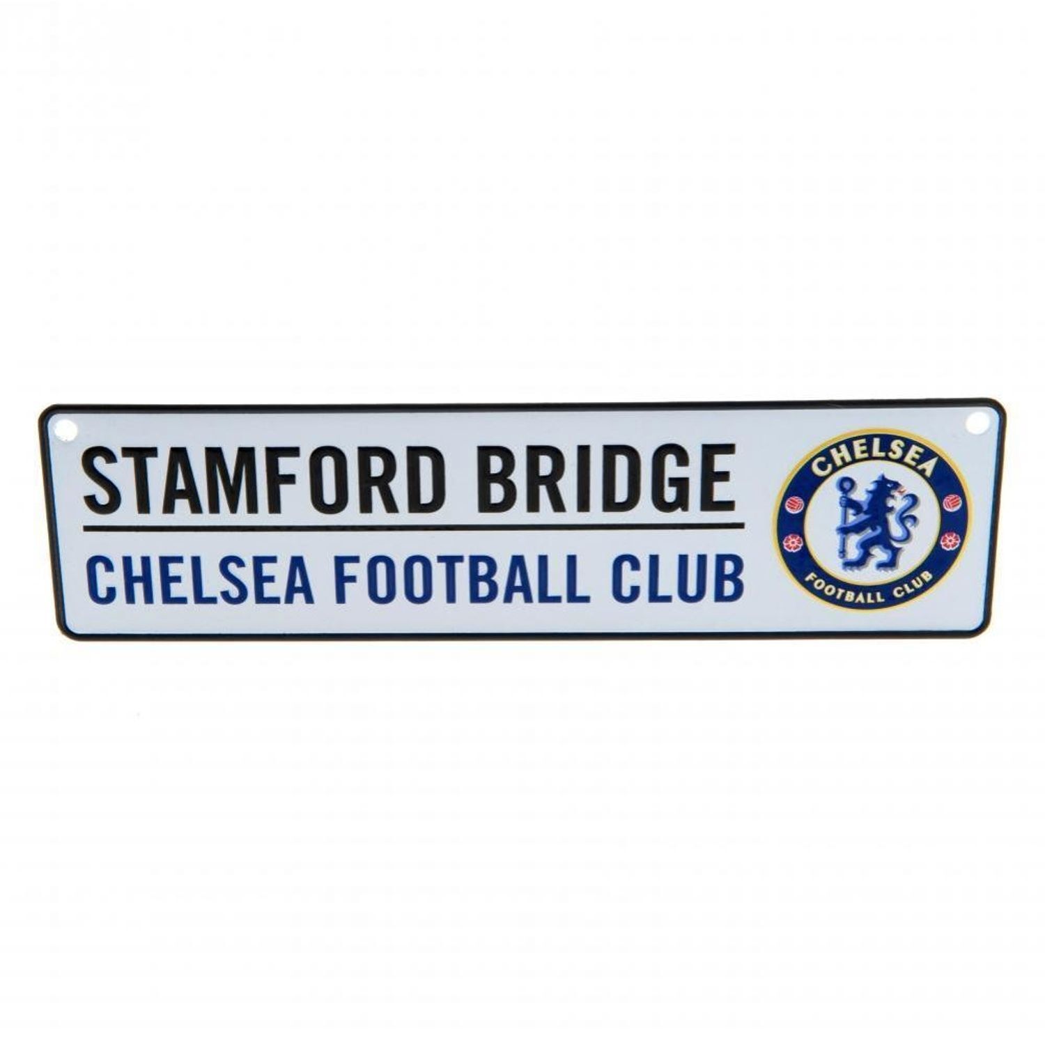 Chelsea Fc Window Sign - White/Black/Royal Blue