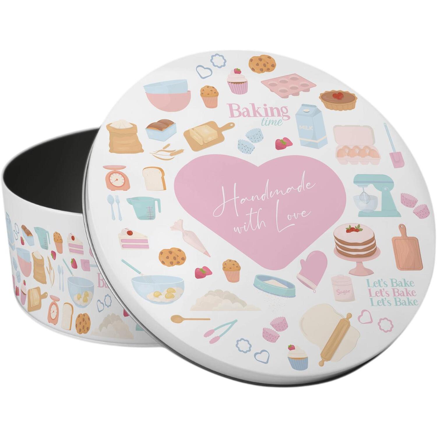 Image of Handmade With Love Small Cake Tin&hellip;
