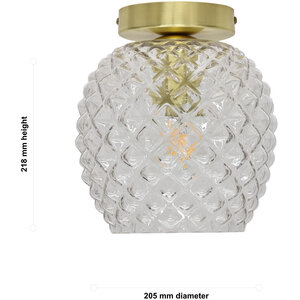 Baine Flush Ceiling Light