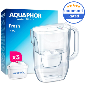 AQUAPHOR 3.2L Fresh White with 3 x 200 litre Maxfor+ Filter