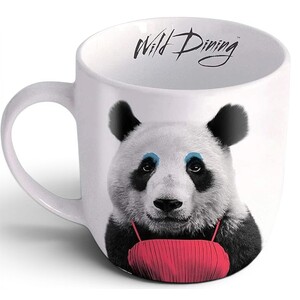 Wild Dining Patricia Panda Ceramic Mug