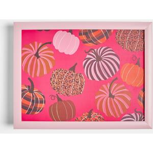 OHS Pumpkin Print Cushioned Lap Tray