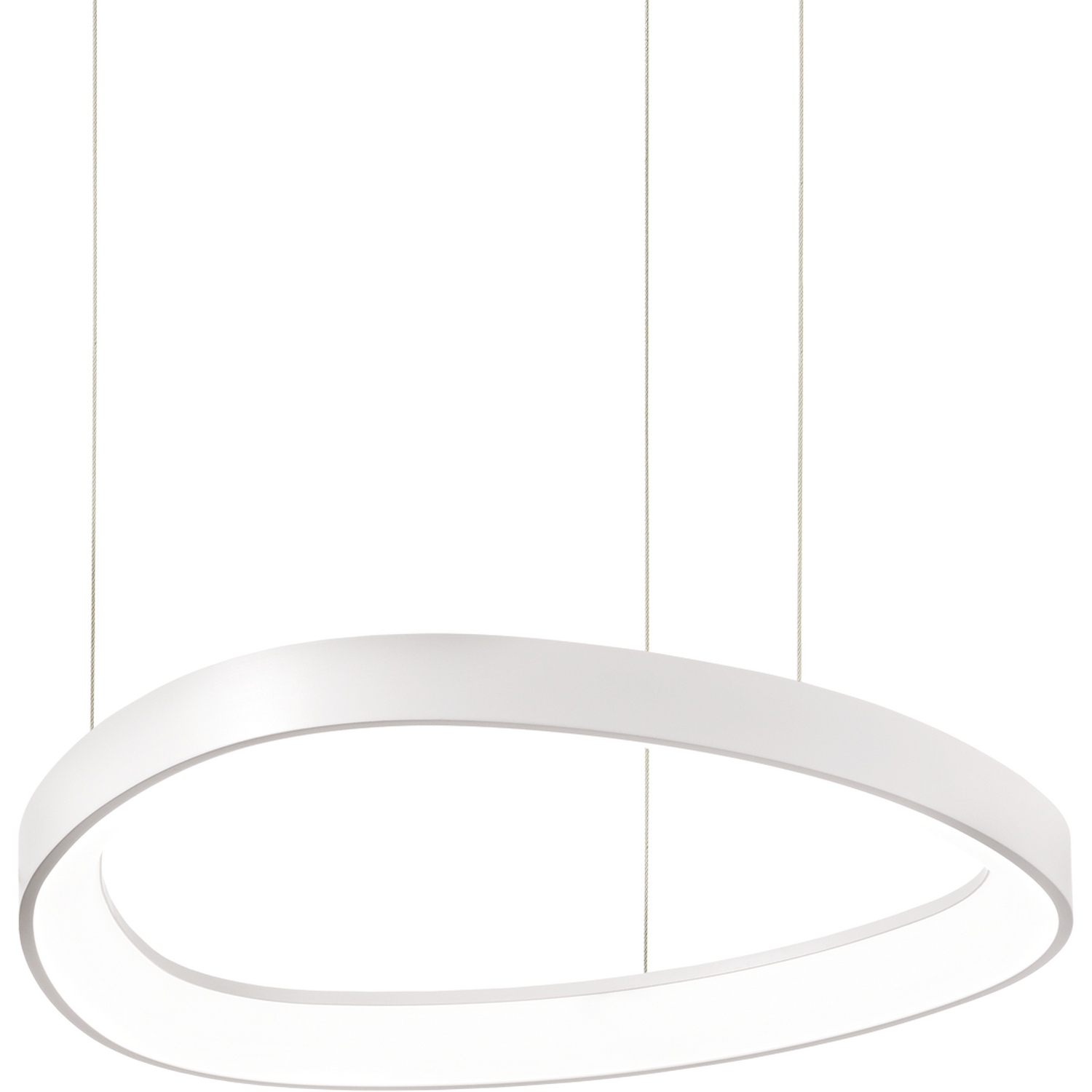 B&Q -  Luminosa Gemini Led Decorative Integrated Pendant Light White3000K - Image 4