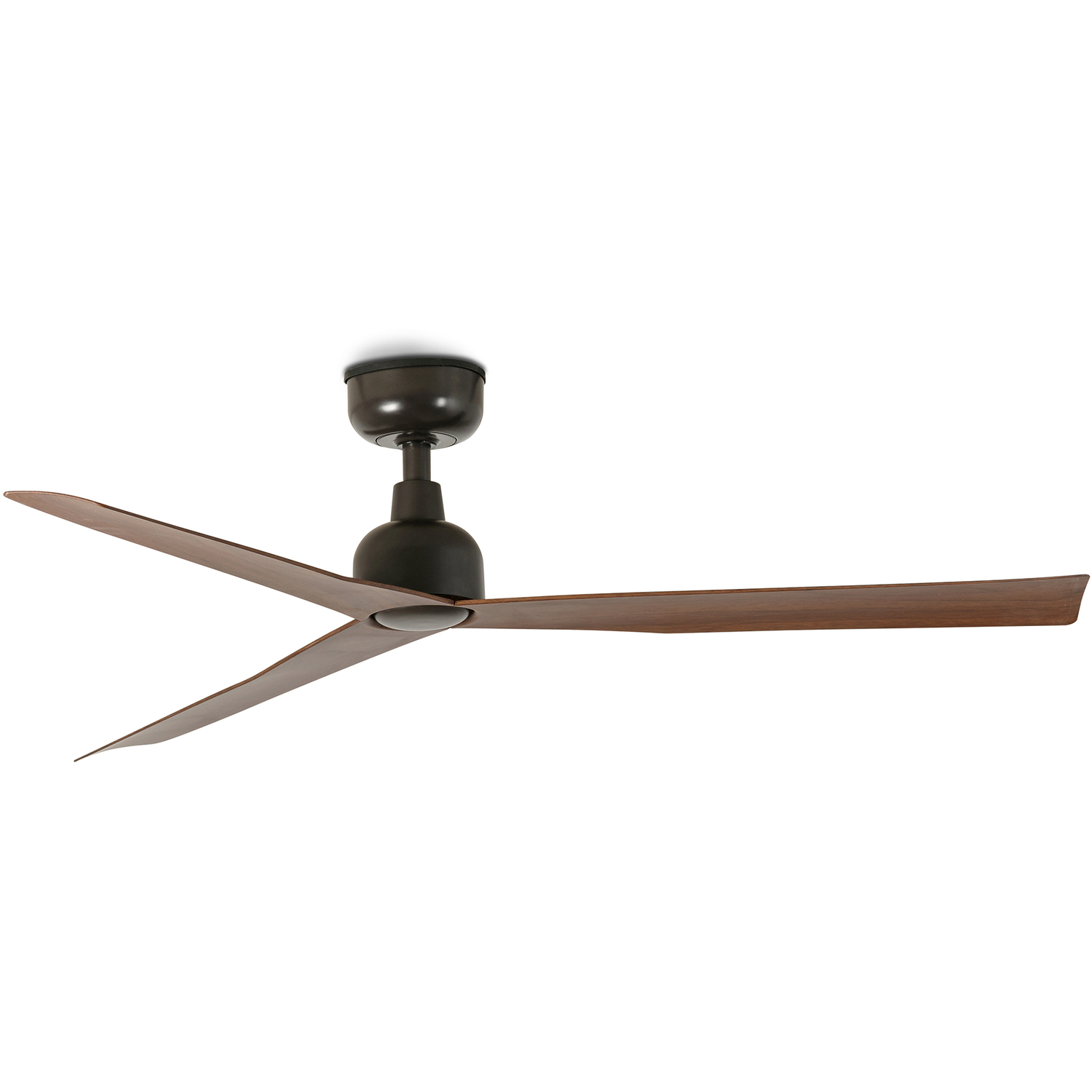 B&Q - Luminosa Marine 125Cm Ceiling Fan Dark BrownDark Walnut BladesIp44 - Image 2