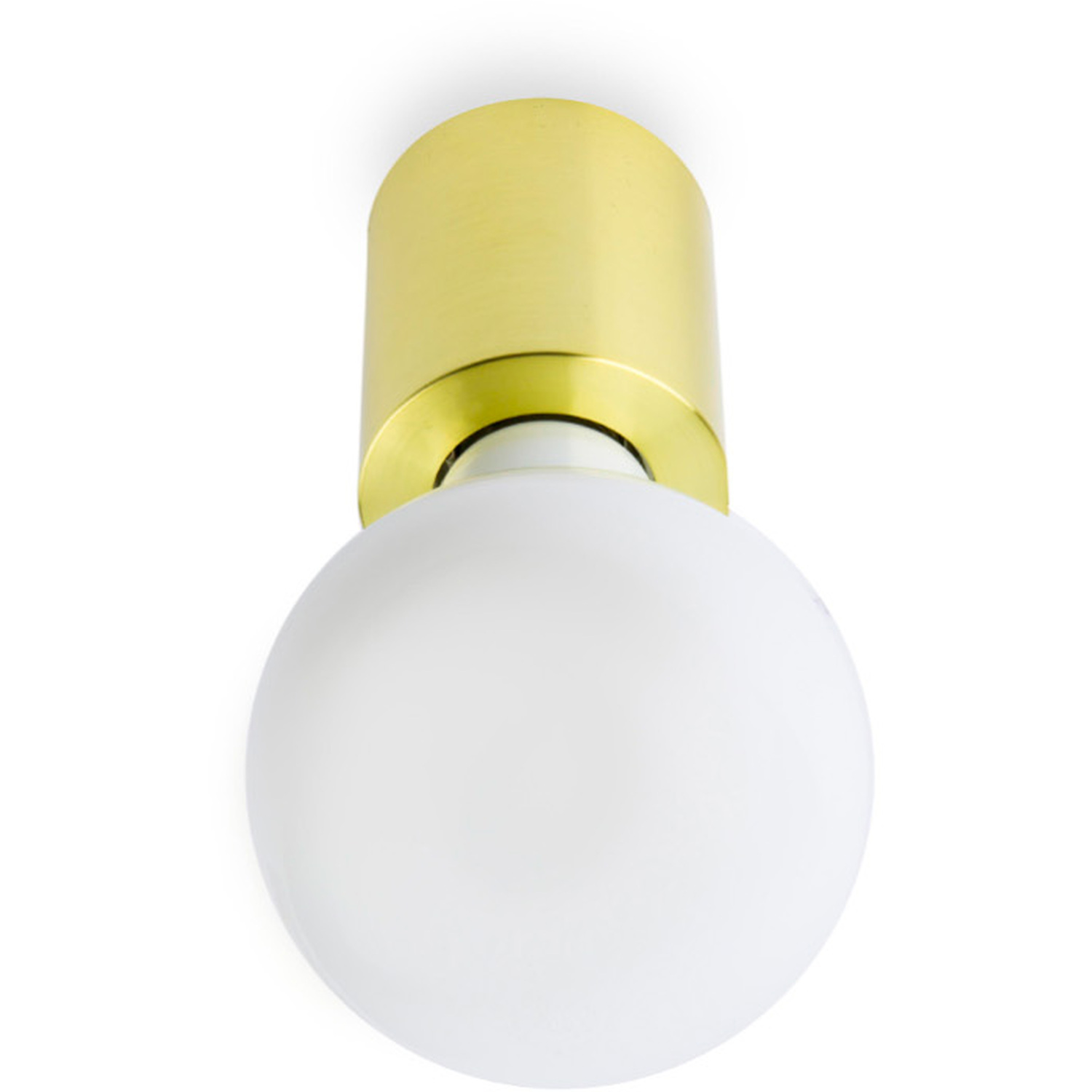 Faro Barcelona Ten - Minimalist Wall Light, Satin Gold - Image 3