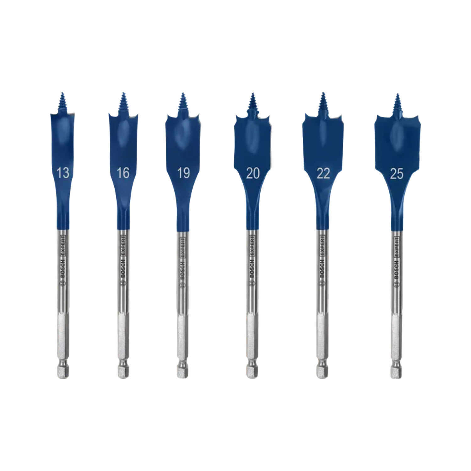Bosch Spade Drill Bit (Pack Of 6) - Blue