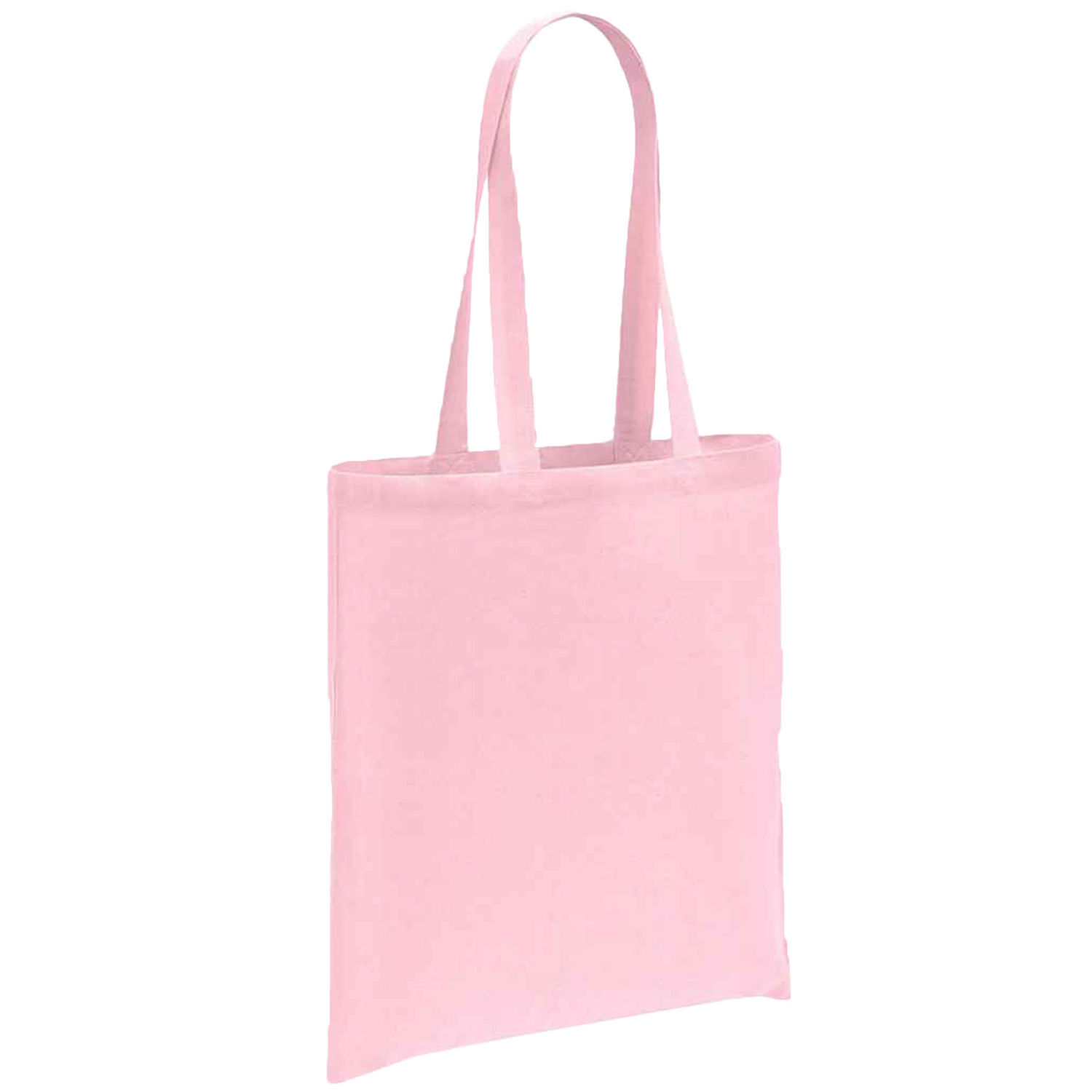 Brand Lab Cotton Long Handle Shopper Bag - Light Pink