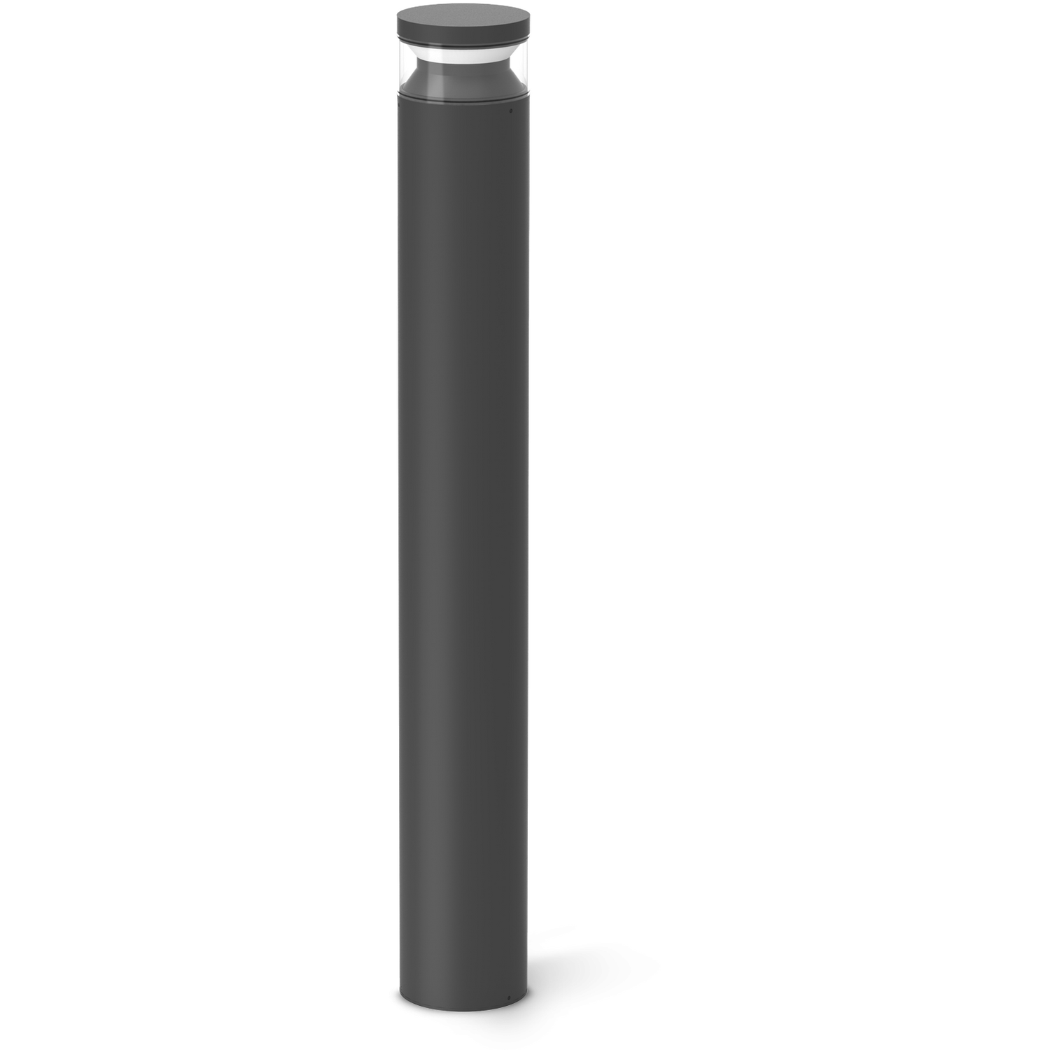 Ideal Lux Lighting Boeing Bollard Light Black - Black