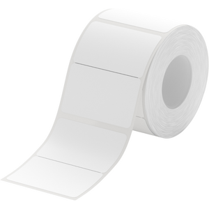 B Range 25x15mm White Thermal Label Roll
