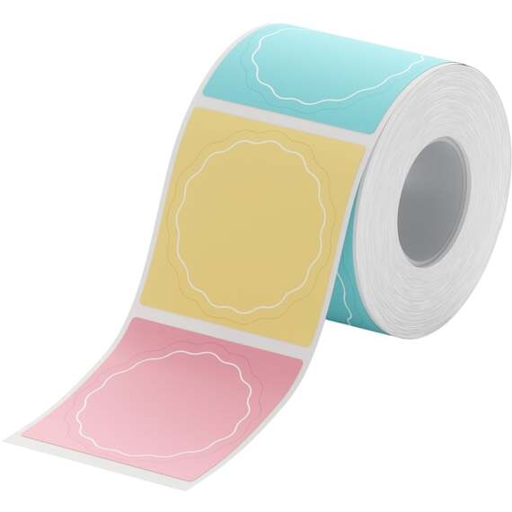 B Range 34x34mm Printed Thermal Label Roll