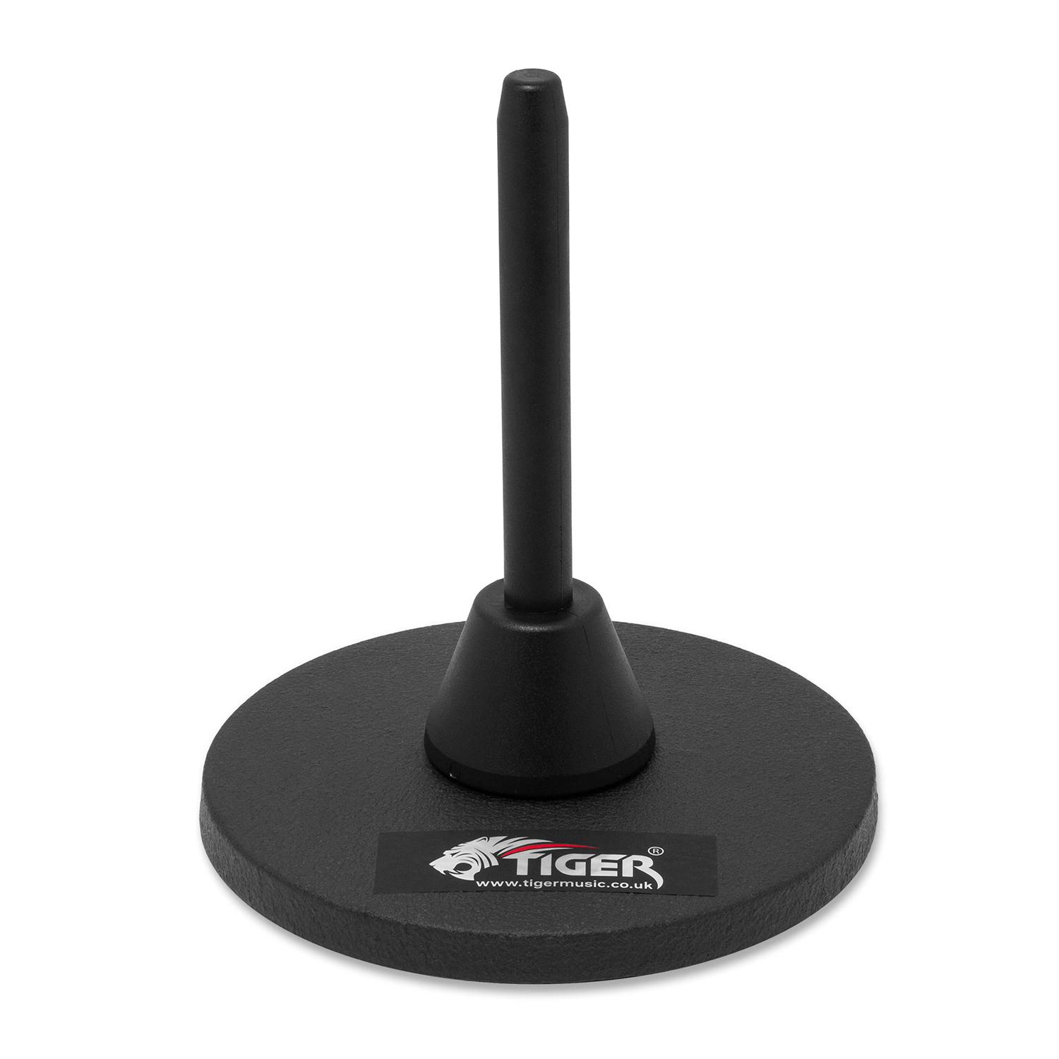 Tiger Music Clarinet Flute Stand Vertical Heavy Cast Iron Base Non-Slip Portable - Neutral