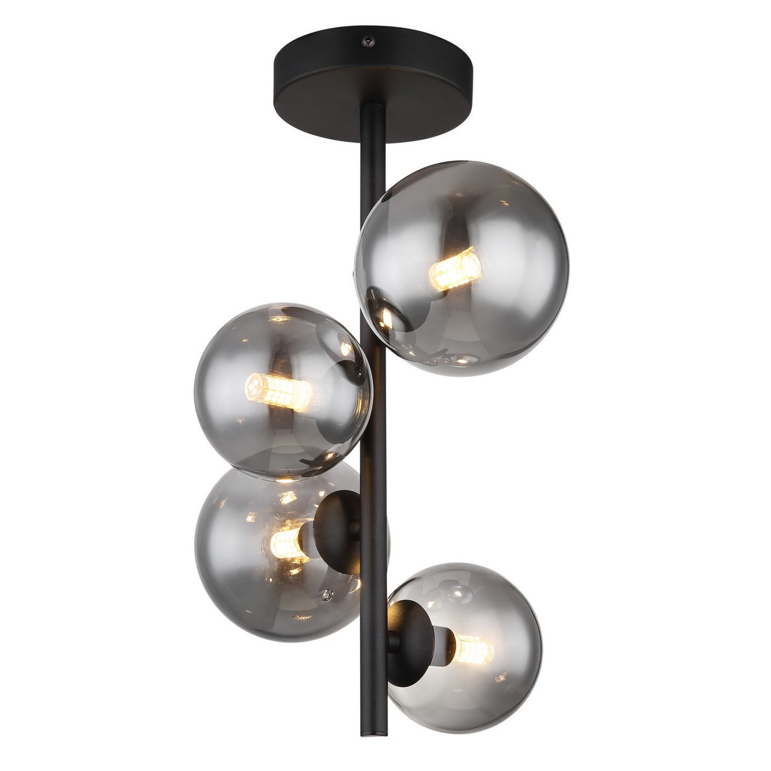 Globo Lighting Riha Ceiling Light Black