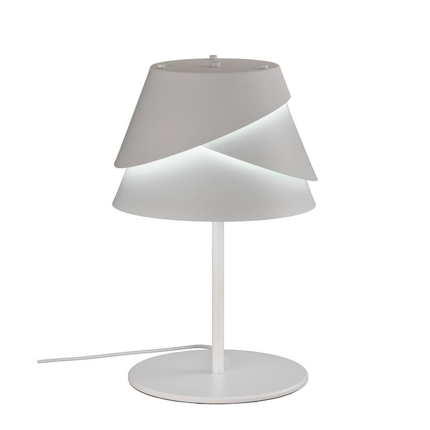 Inspired Lighting Alboran Table Lamp White