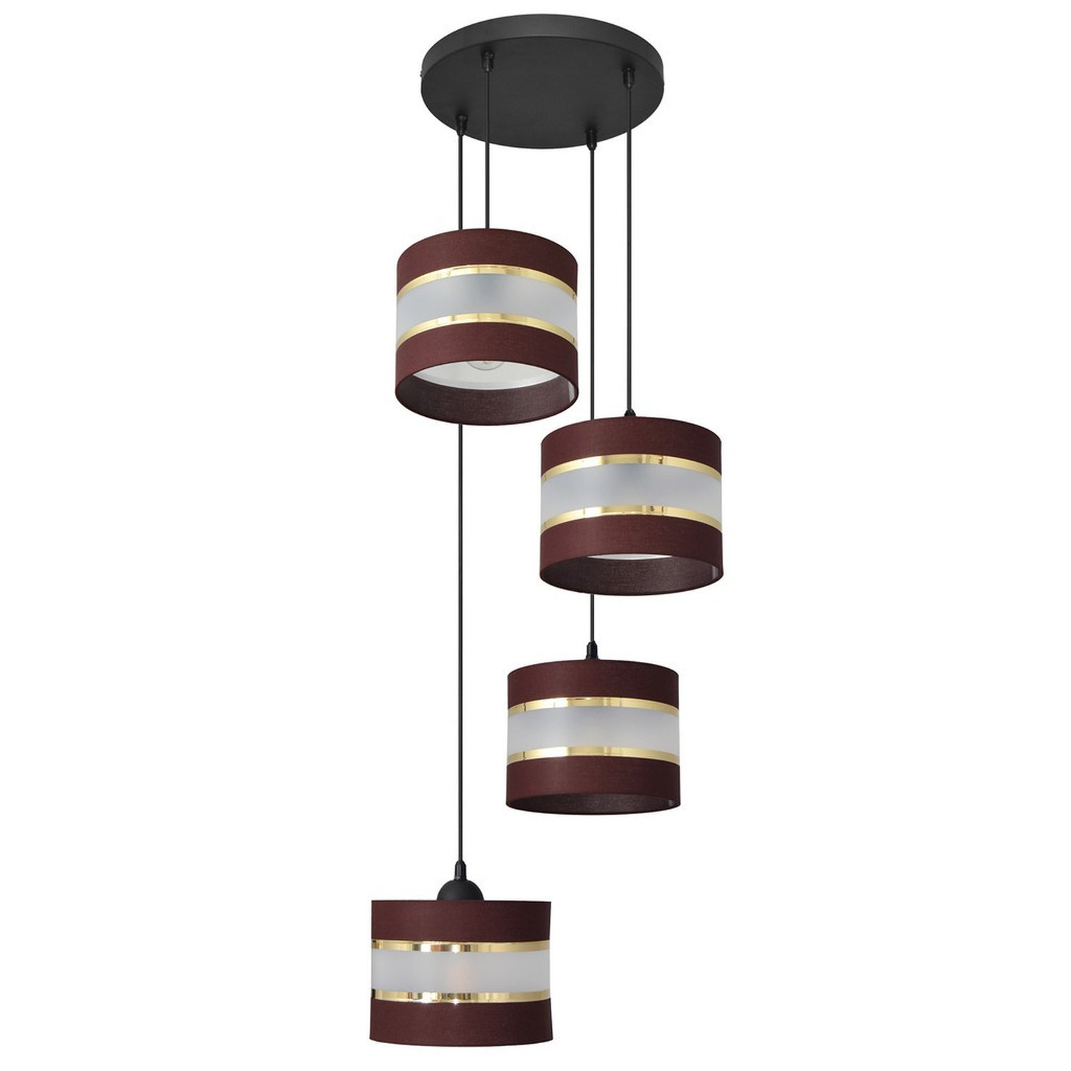 Helam Lighting Helen Pendant Light Brown