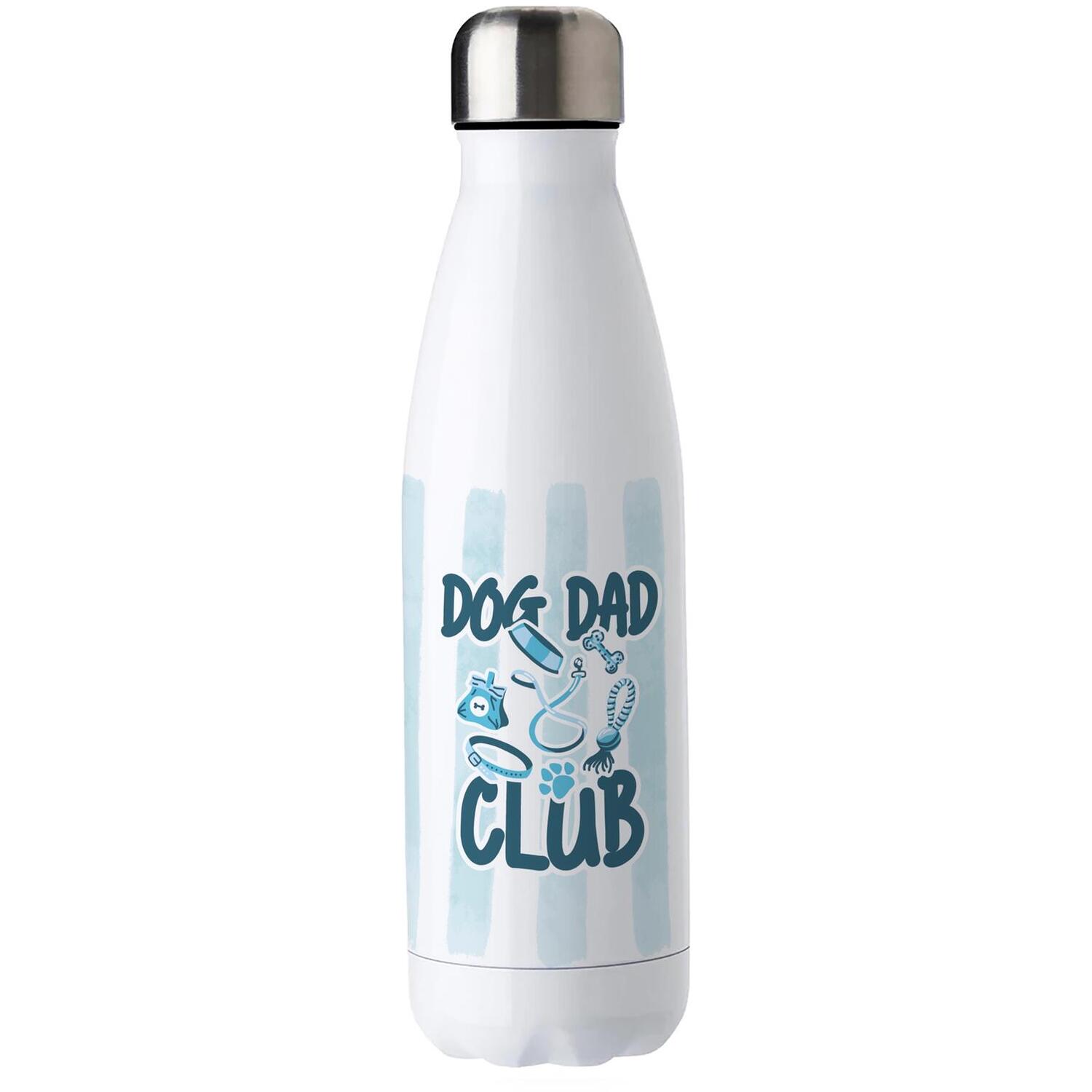 B&Q -  Dog Dad Club Stainless Steel Water Bottle - Image 3