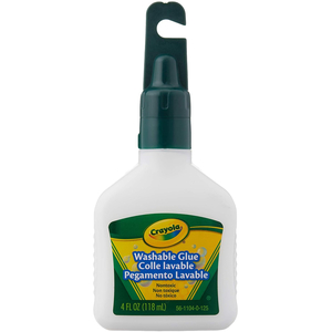 Crayola Washable School Glue, 4 oz, Model 56-1104