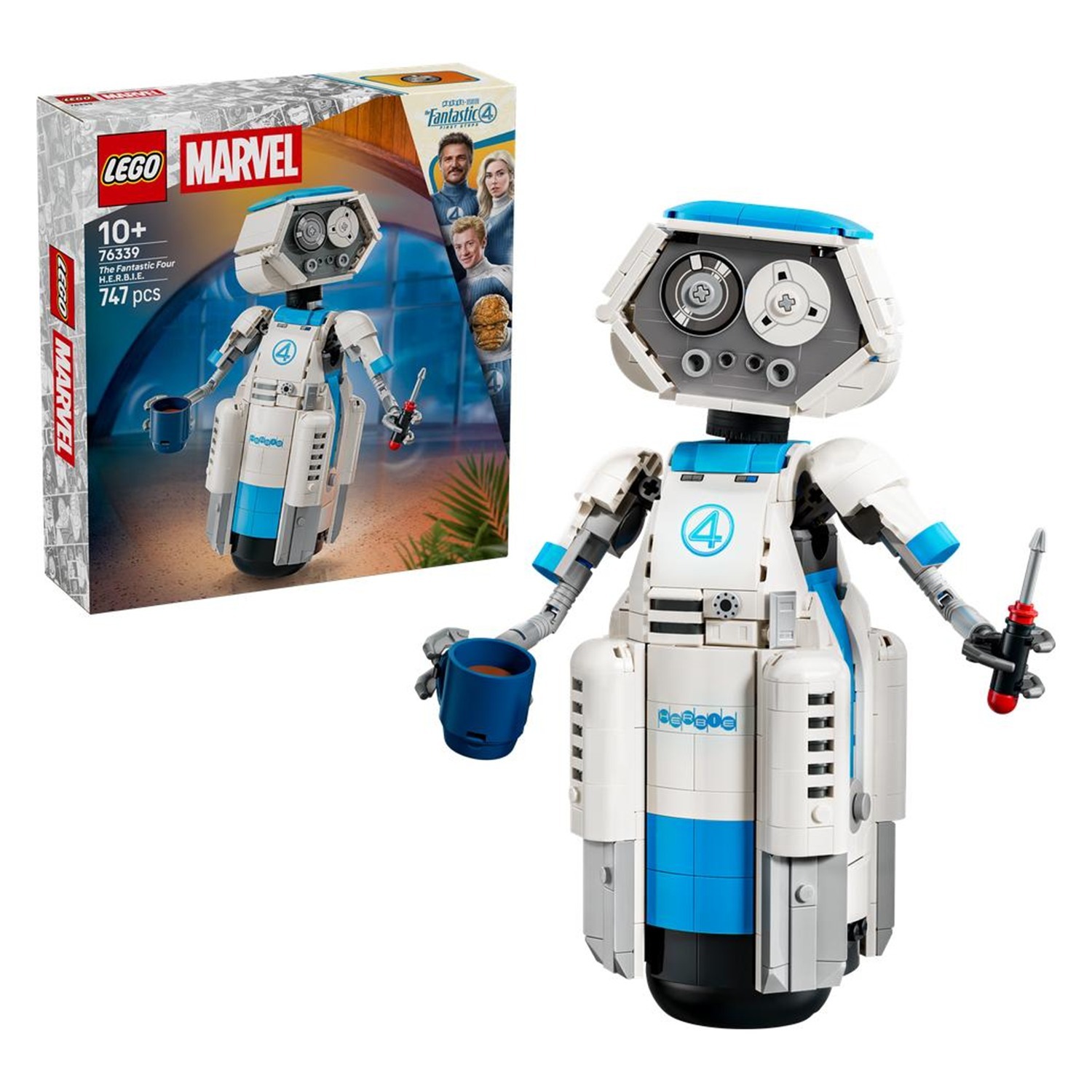 LEGO Marvel The Fantastic Four H.E.R.B.I.E. Construction Set 76339 - Image 17