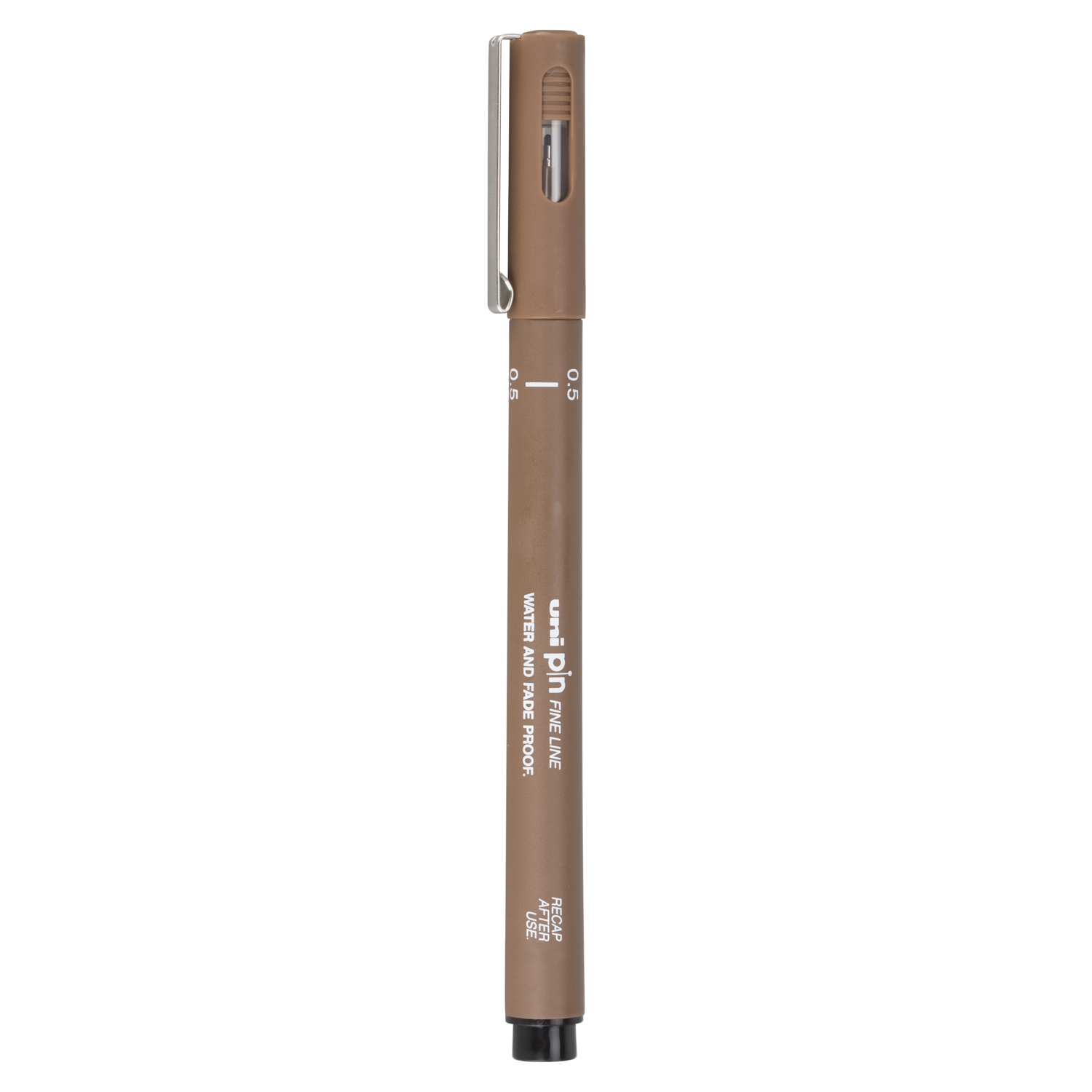 Uni-ball Pin Fine Liner Drawing Pen - Sepia - 0.5mm