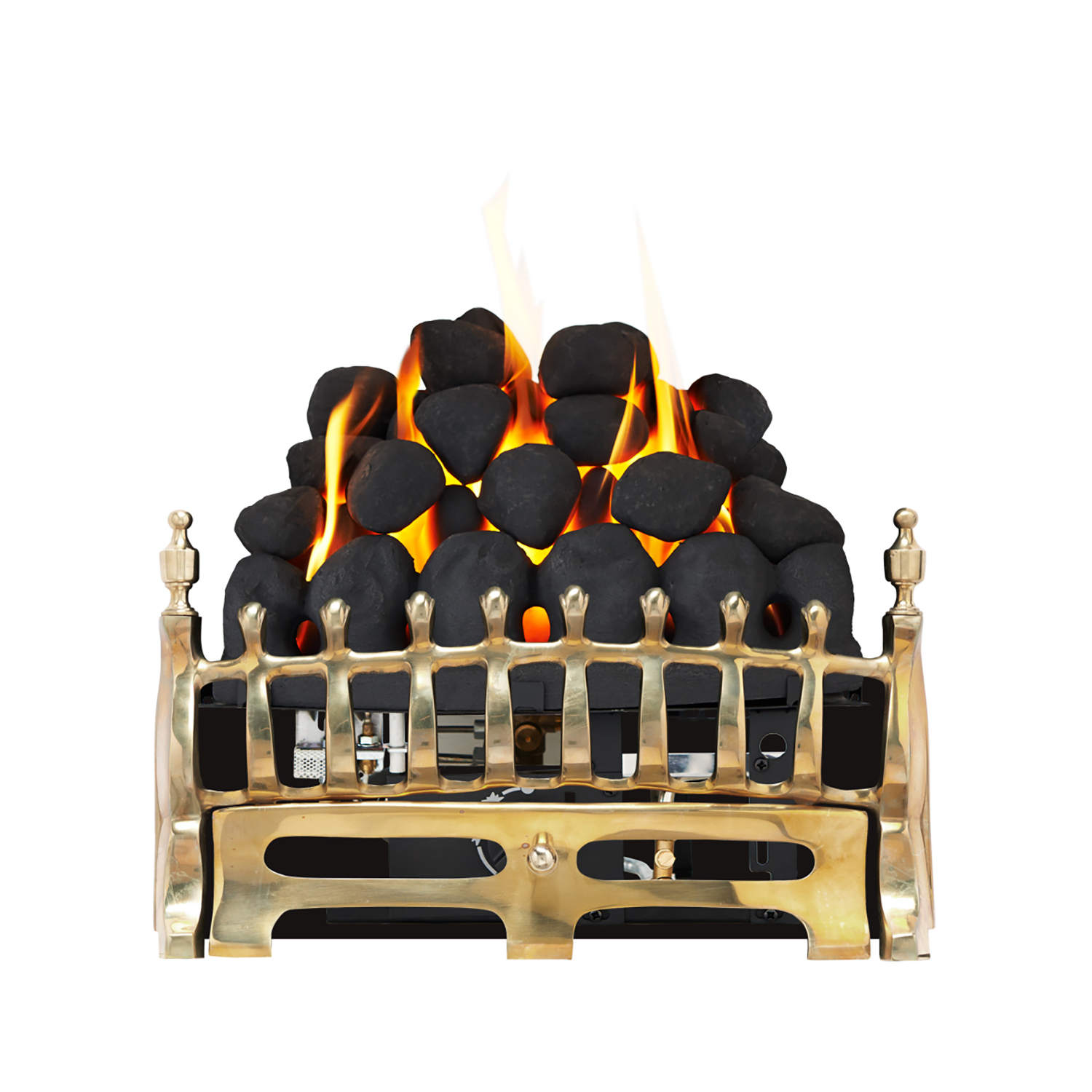 Focal Point Blenheim Tray Manual Gas Fire - Chrome