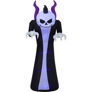 Black 3M Halloween Inflatable Ghost with Raising Hands shot 1973073