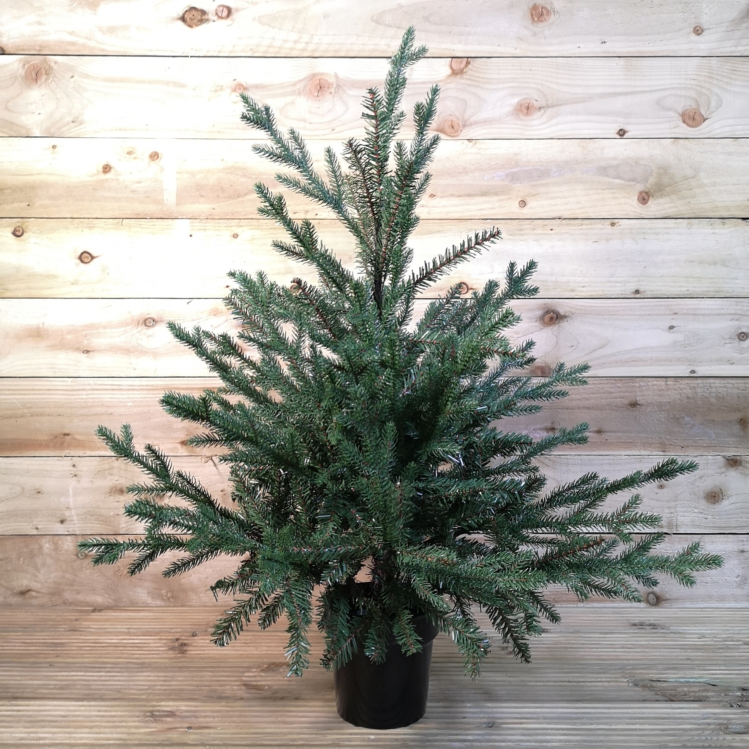 Samuel Alexander 3ft Glenshee Spruce Christmas Tree - 90cm - 537 Tips - Green PVC/PE - Image 3