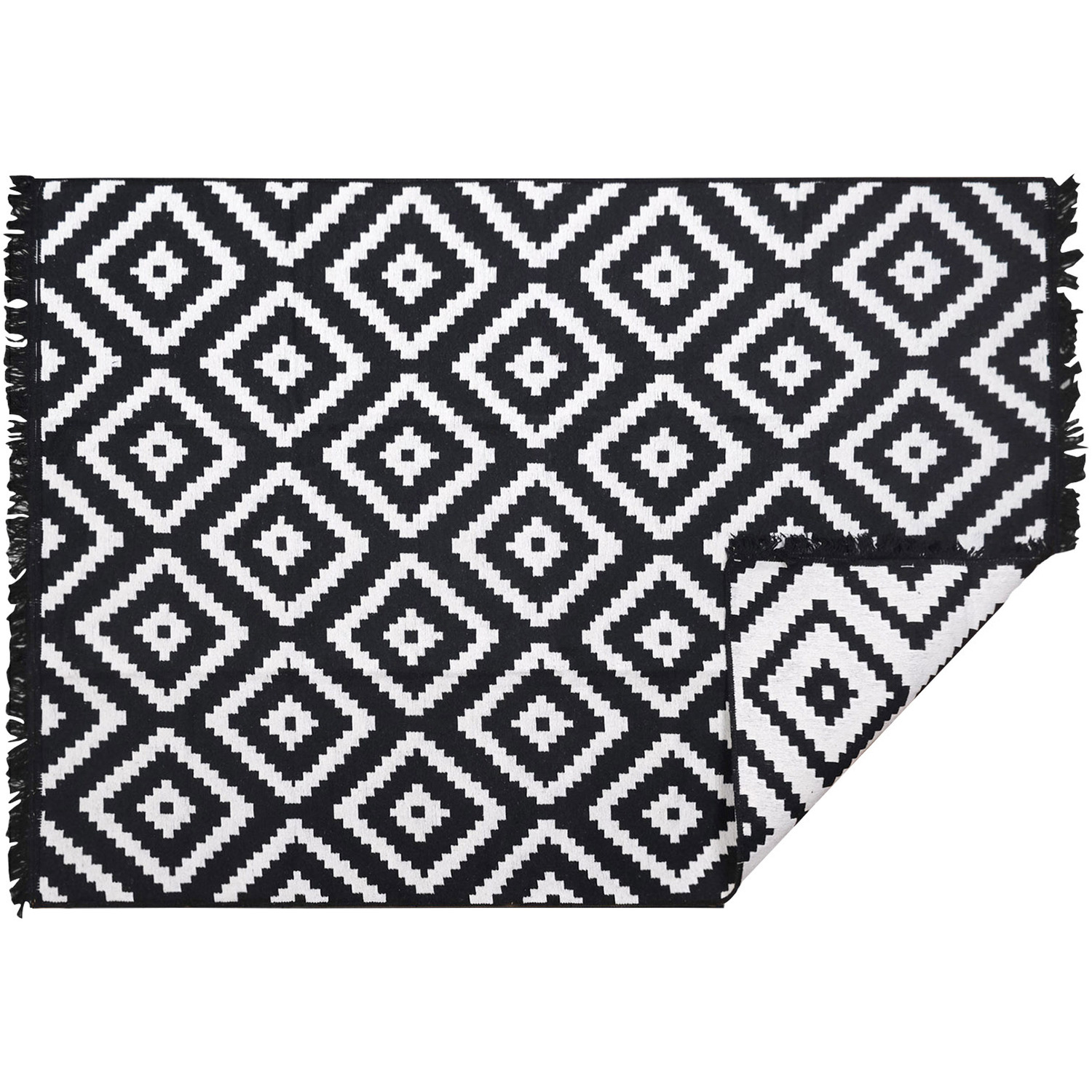 Karma 120x180 cm reversible rug - Multi-Coloured