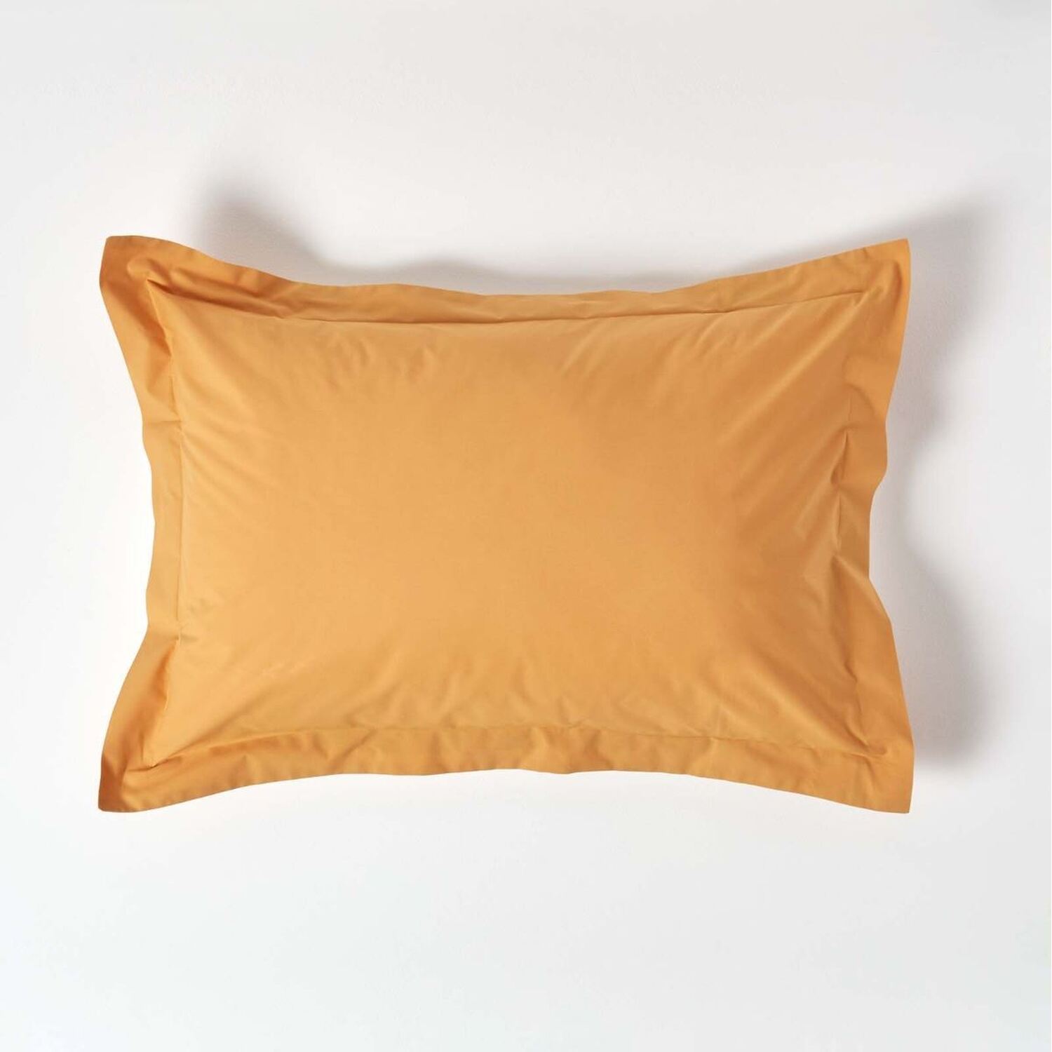 200 Thread Count Egyptian Cotton Oxford Pillowcase - Mustard